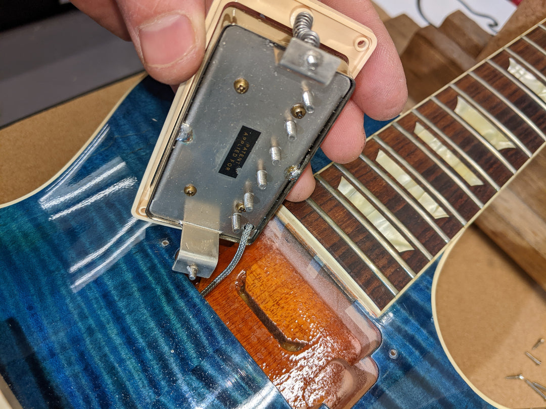 2016 Gibson R9 1959 Reissue Les Paul Ocean Blue - RARE!