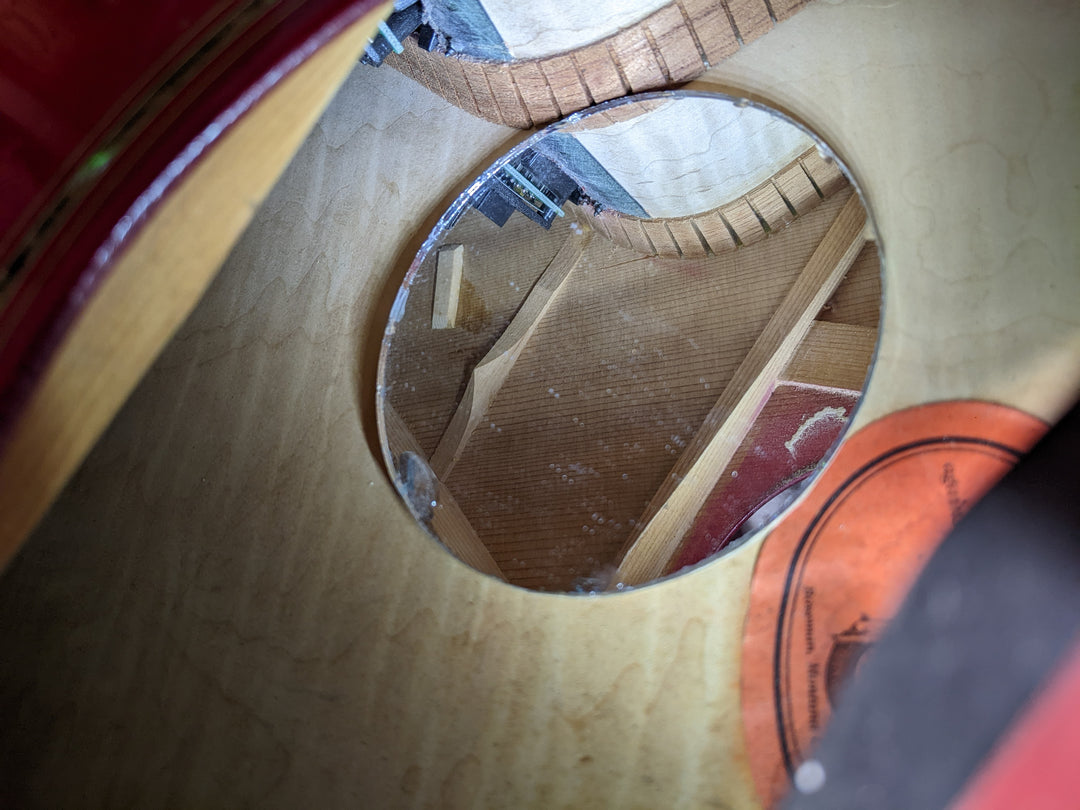 1998 Gibson EC-10 Acoustic-Electric Guitar Standard Cherry