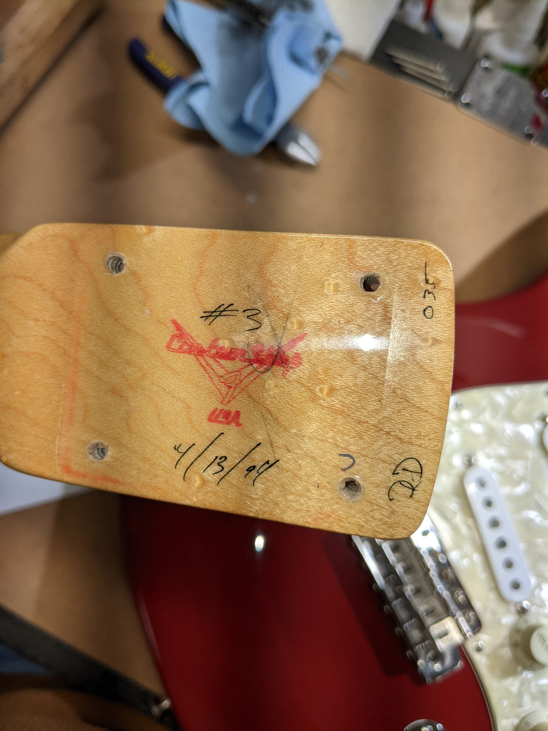 1994 Fender Custom Shop Stratocaster RB Classic Series Ron Ellis Pickups - 