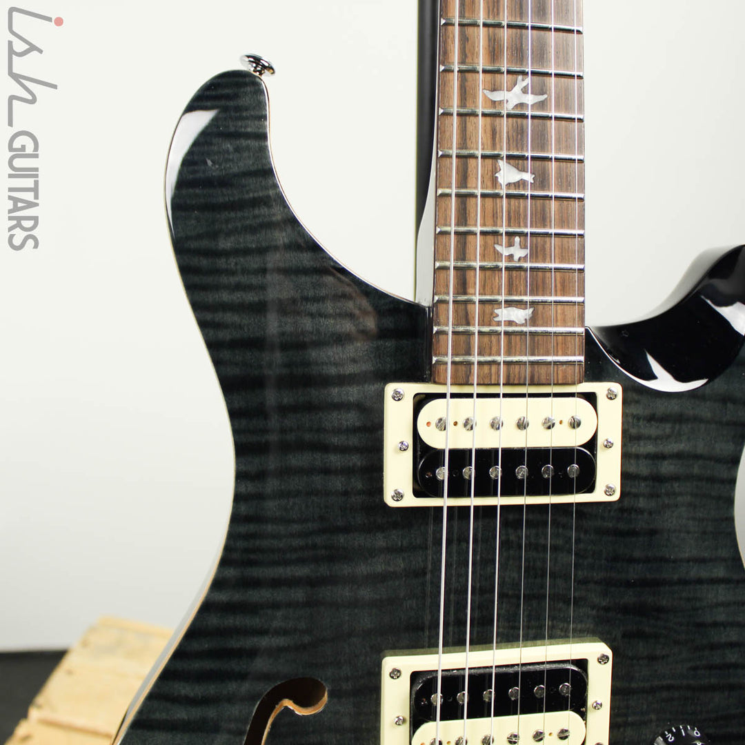 2017 PRS SE Custom 22 Semi-Hollow Grey Black – Ish Guitars