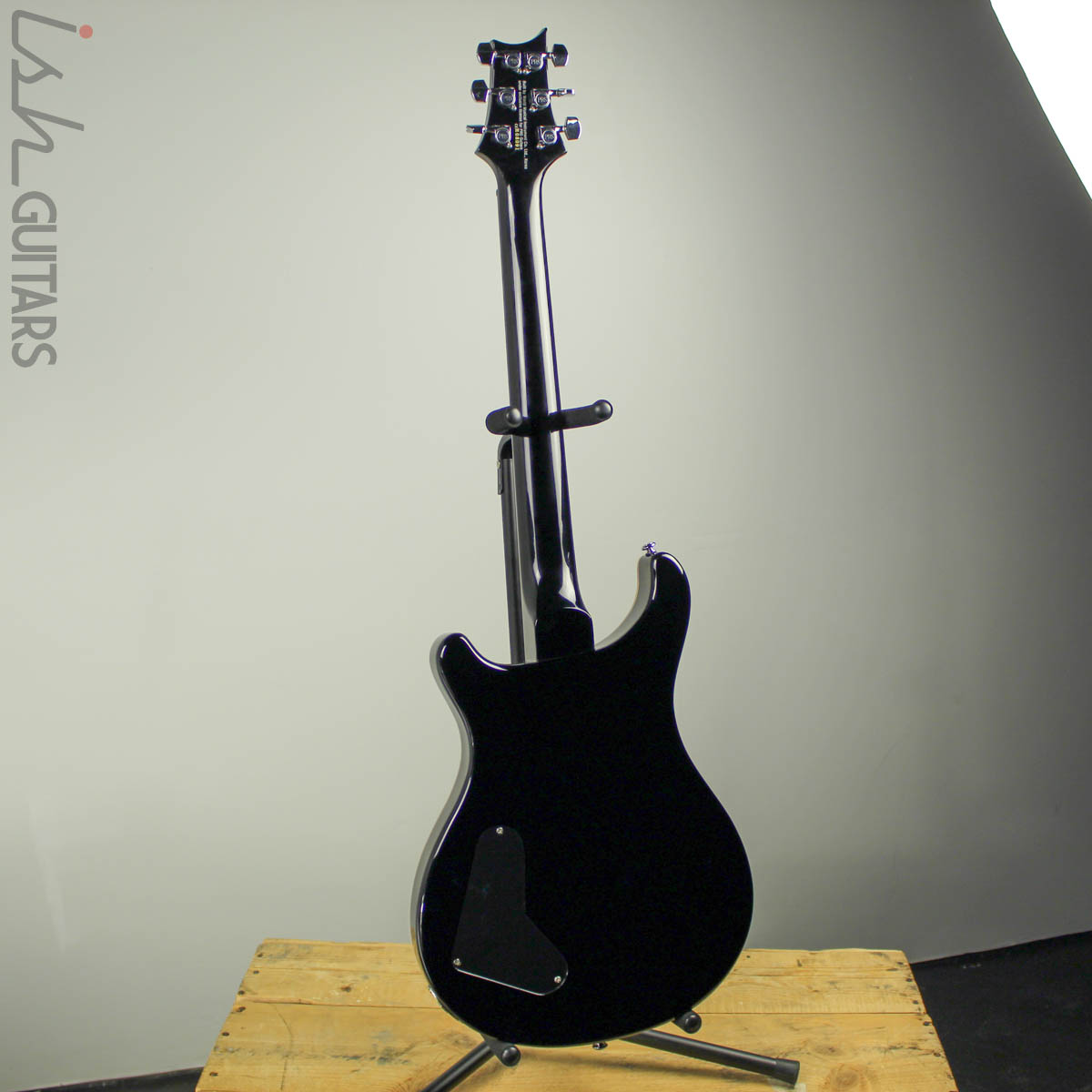 2017 PRS SE Custom 22 Semi-Hollow Grey Black – Ish Guitars