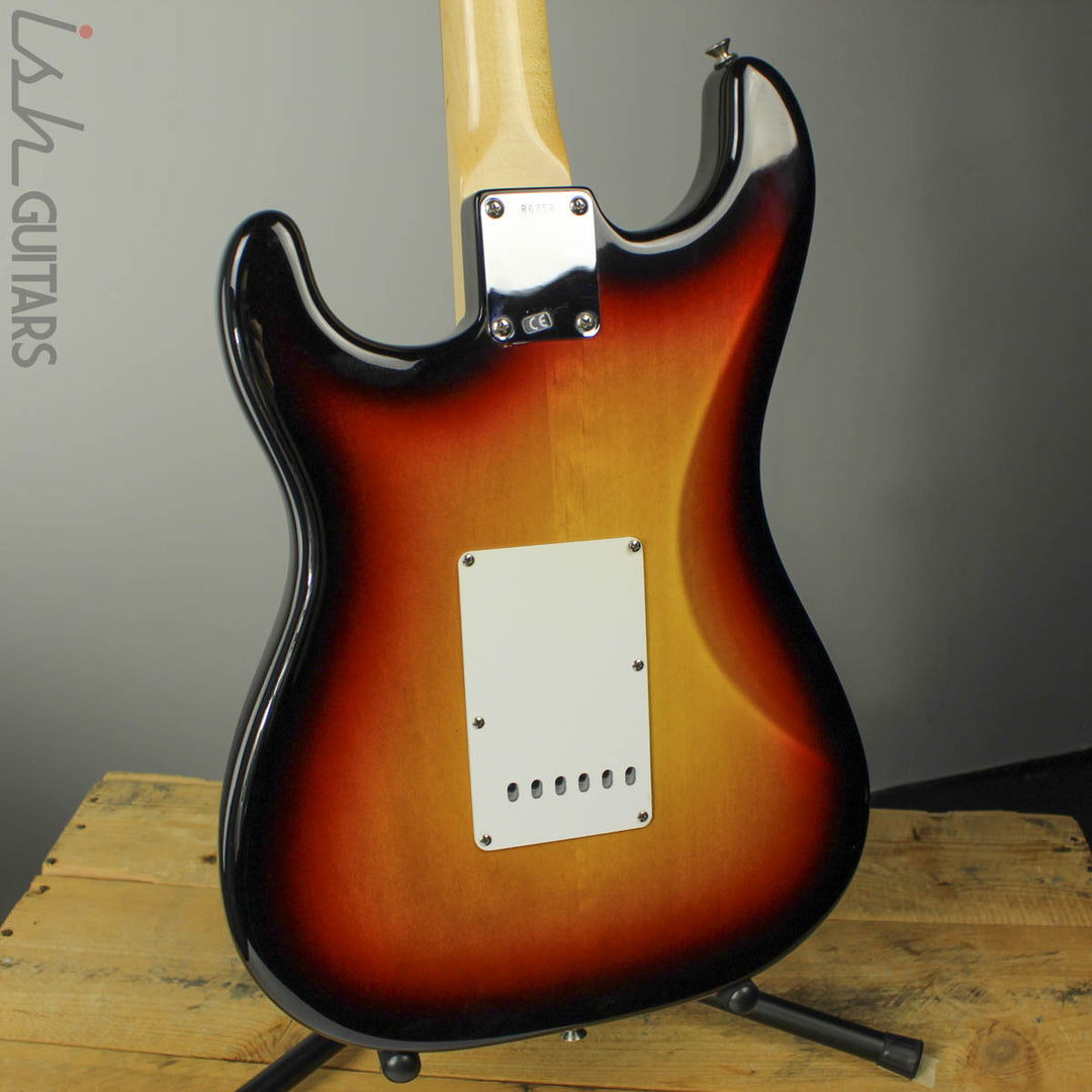 1999 Fender Custom Shop NOS 60’s Style Stratocaster Three Tone Sunburst