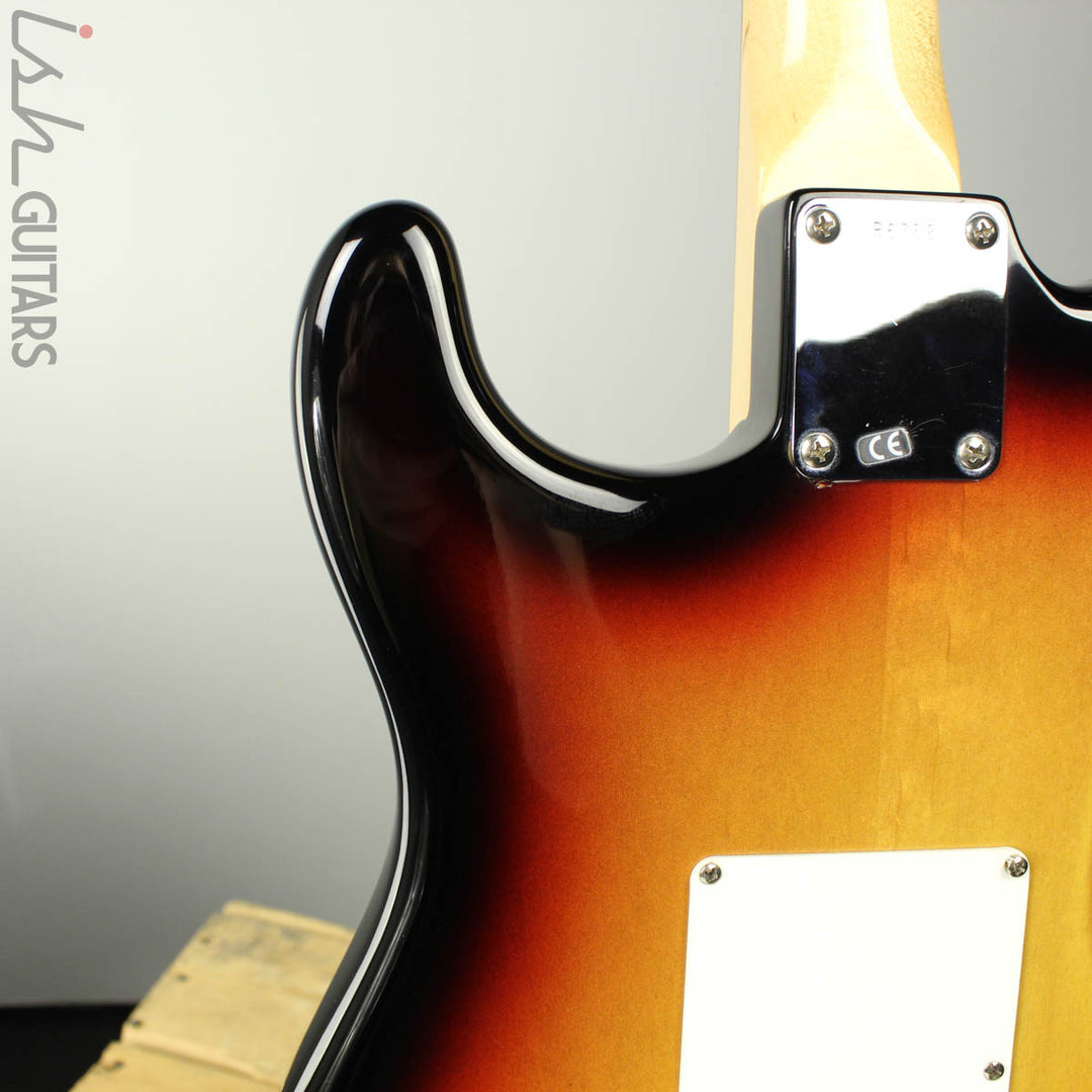 1999 Fender Custom Shop NOS 60’s Style Stratocaster Three Tone Sunburst