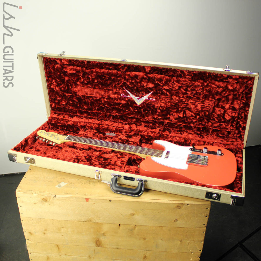 2018 Fender Custom Shop 1963 Telecaster Journeyman Fiesta Red Relic