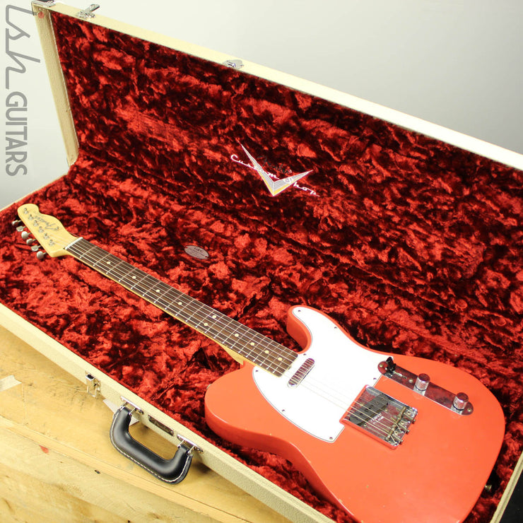 2018 Fender Custom Shop 1963 Telecaster Journeyman Fiesta Red Relic