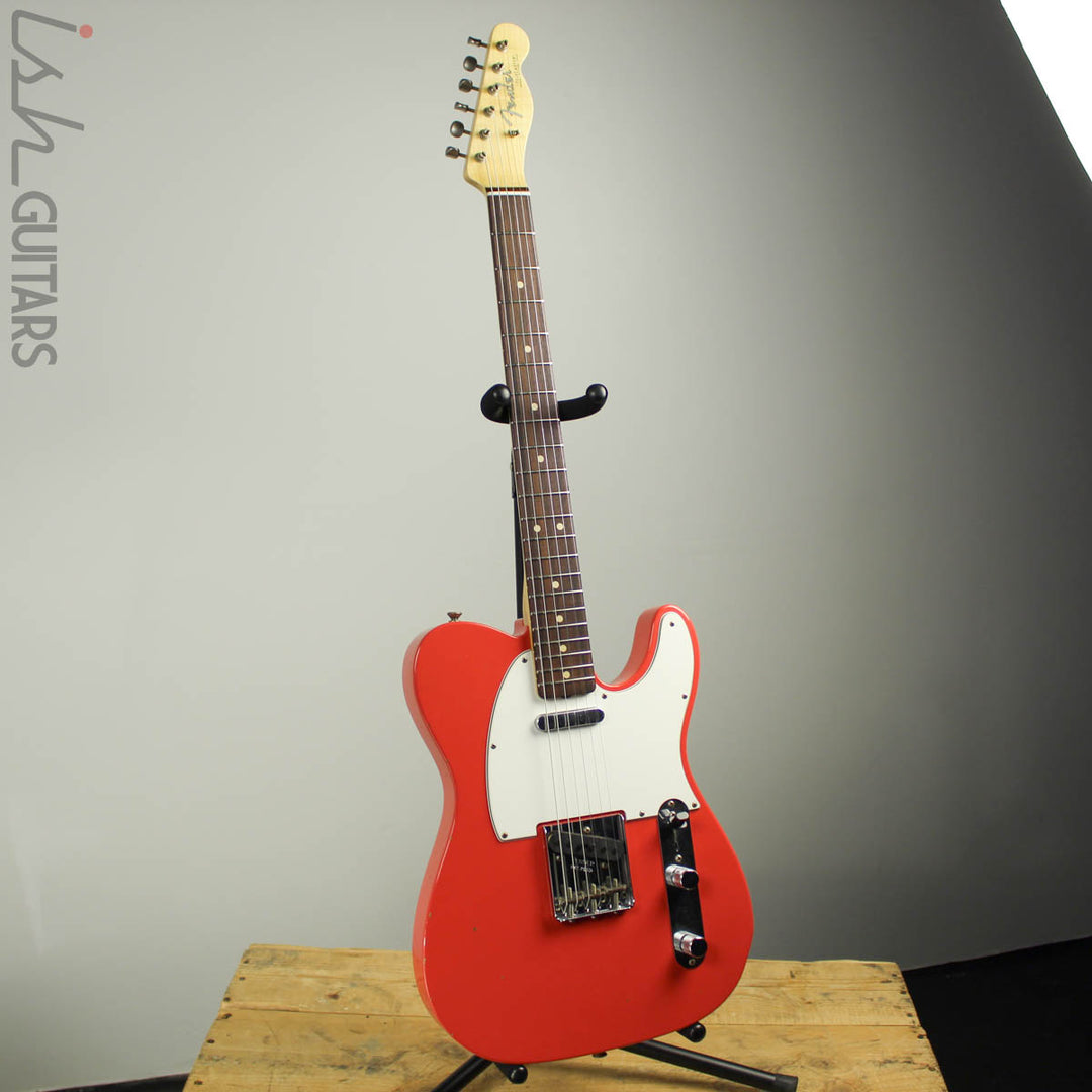2018 Fender Custom Shop 1963 Telecaster Journeyman Fiesta Red Relic