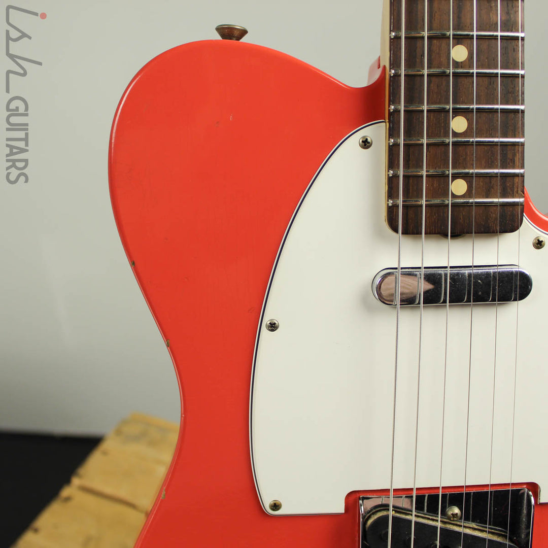 2018 Fender Custom Shop 1963 Telecaster Journeyman Fiesta Red Relic