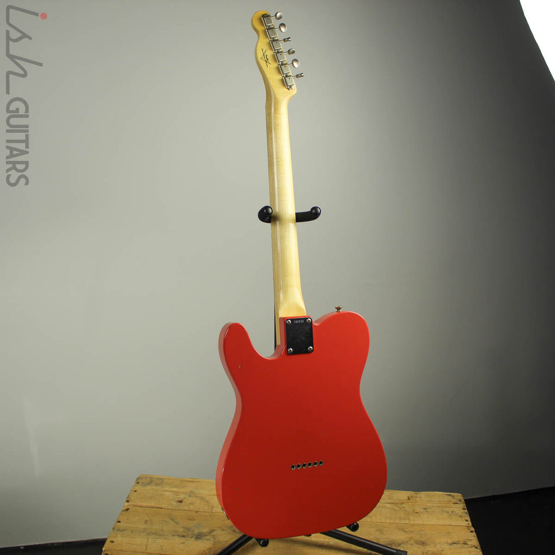 2018 Fender Custom Shop 1963 Telecaster Journeyman Fiesta Red Relic