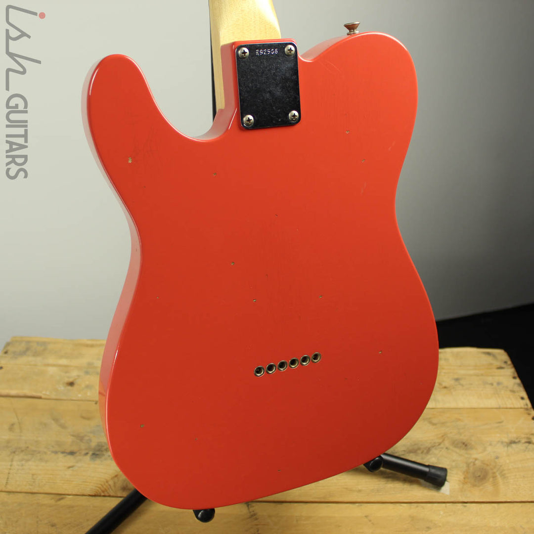 2018 Fender Custom Shop 1963 Telecaster Journeyman Fiesta Red Relic