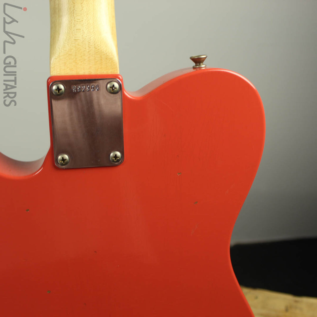 2018 Fender Custom Shop 1963 Telecaster Journeyman Fiesta Red Relic