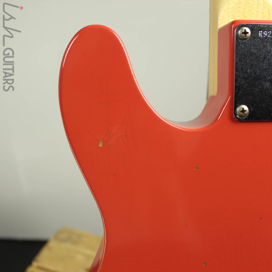 2018 Fender Custom Shop 1963 Telecaster Journeyman Fiesta Red Relic