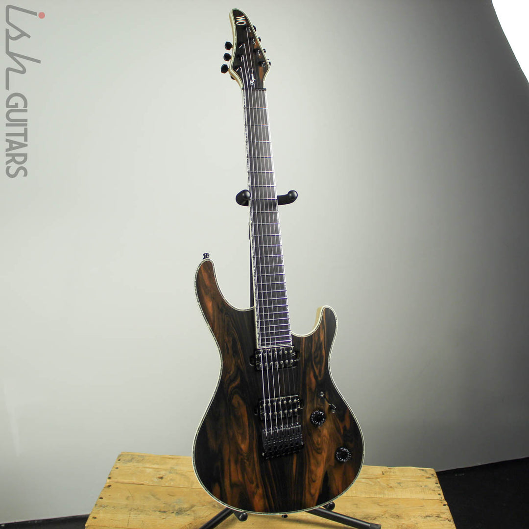 2016 Mayones Regius 7 Custom Macassar Ebony Natural
