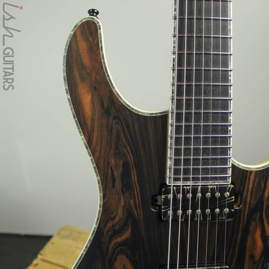 2016 Mayones Regius 7 Custom Macassar Ebony Natural