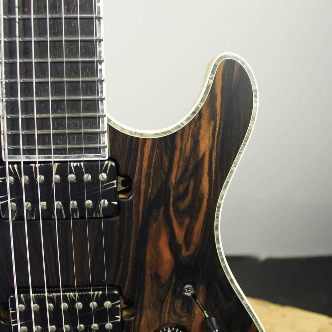 2016 Mayones Regius 7 Custom Macassar Ebony Natural