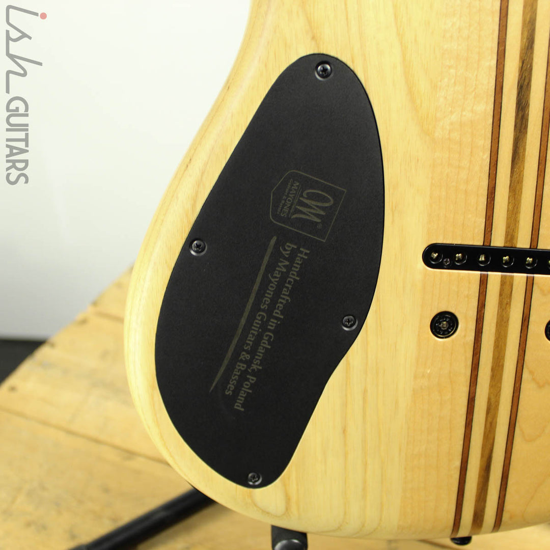 2016 Mayones Regius 7 Custom Macassar Ebony Natural