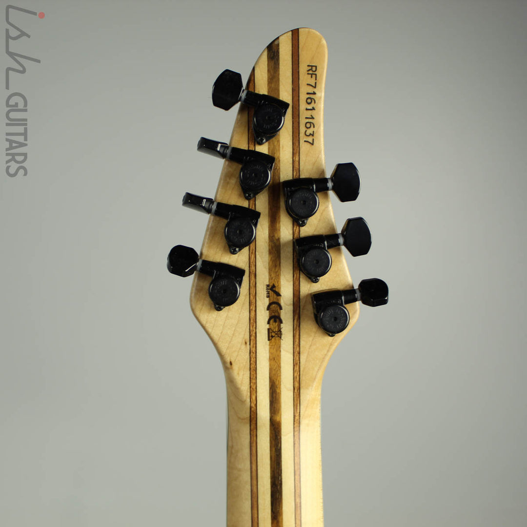 2016 Mayones Regius 7 Custom Macassar Ebony Natural