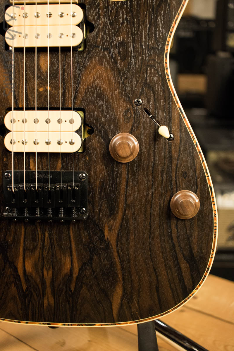 B-Stock Ibanez RGEW521ZC Ziricote Top Natural Flat Finish – Ish