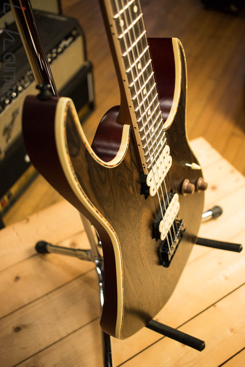 B-Stock Ibanez RGEW521ZC Ziricote Top Natural Flat Finish