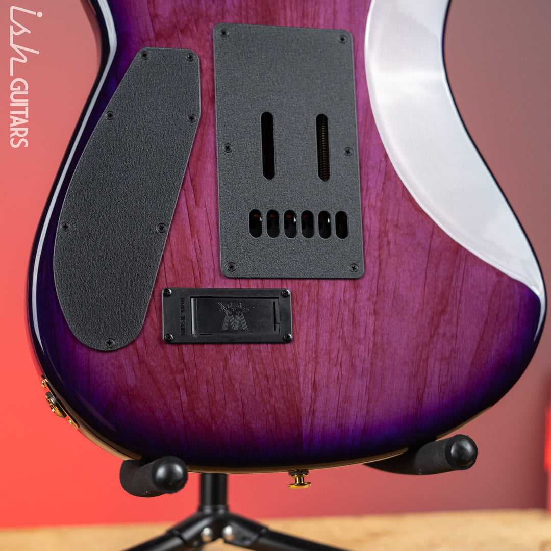Ernie Ball Music Man Jason Richardson Cutlass 6-String Majora Purple