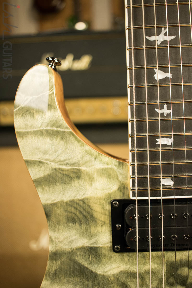 Paul Reed Smith PRS Mark Holcomb SE Quilted Maple Trampas Green Ish Guitars Exclusive (DEMO VIDEO)