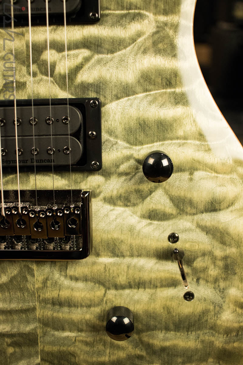Paul Reed Smith PRS Mark Holcomb SE Quilted Maple Trampas Green Ish Guitars Exclusive (DEMO VIDEO)