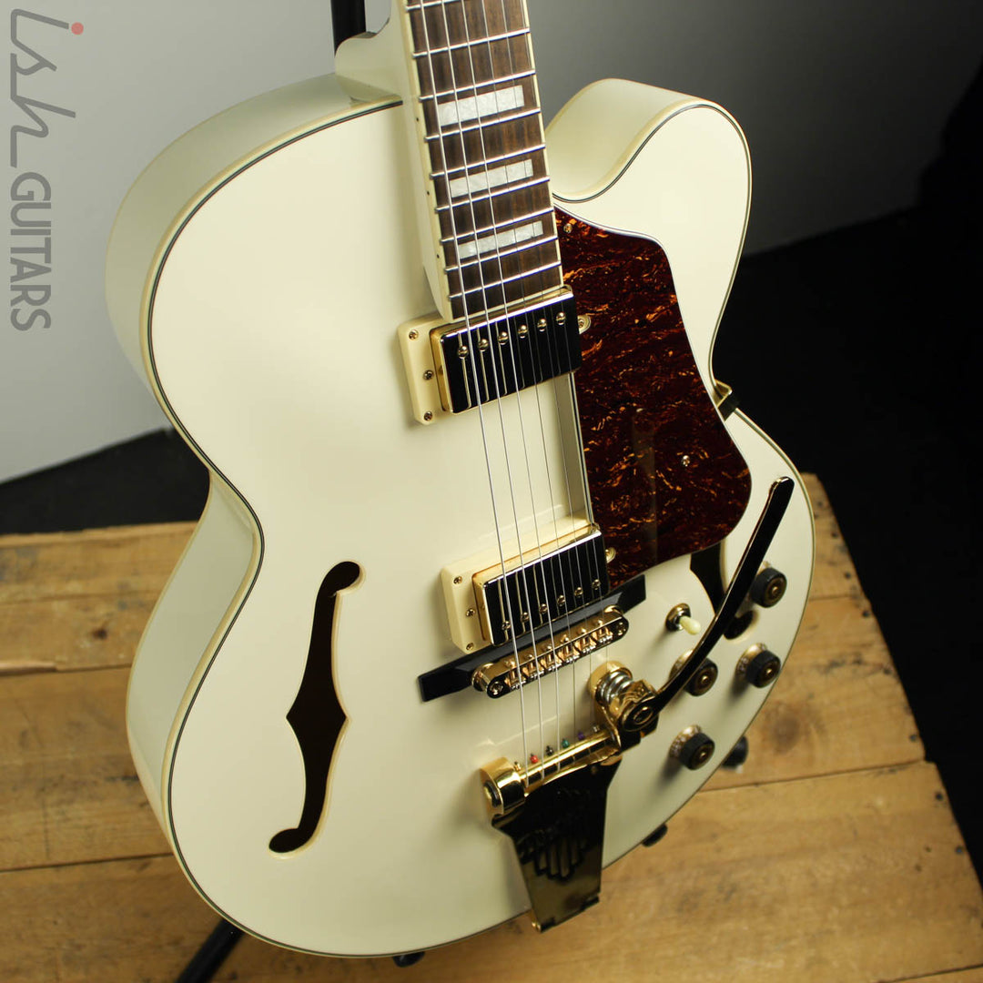 2015 Ibanez Artcore AF75TDG Hollowbody Ivory w/ Hardcase