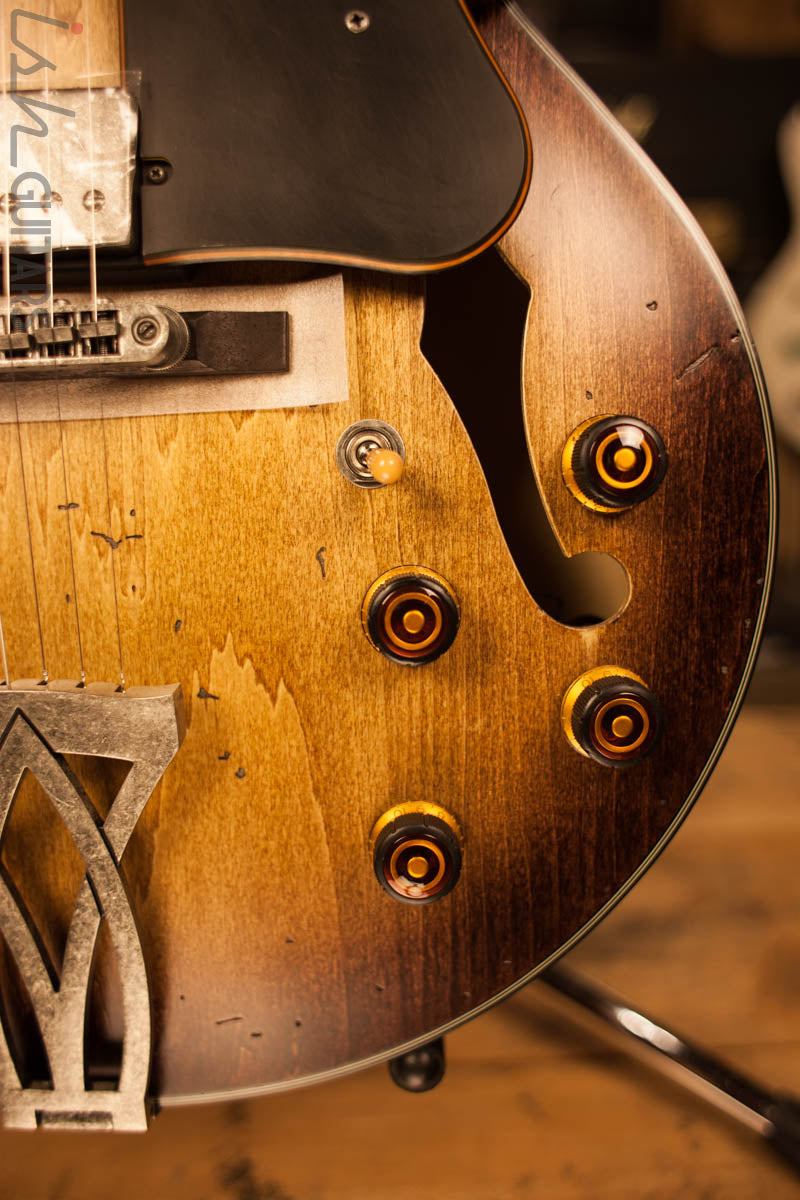 CREATION Vibes 北欧AOR 希少盤 2018 Ibanez Artcore Vintage AFV10A-TCL Tobacco Burst – Ish Guitars