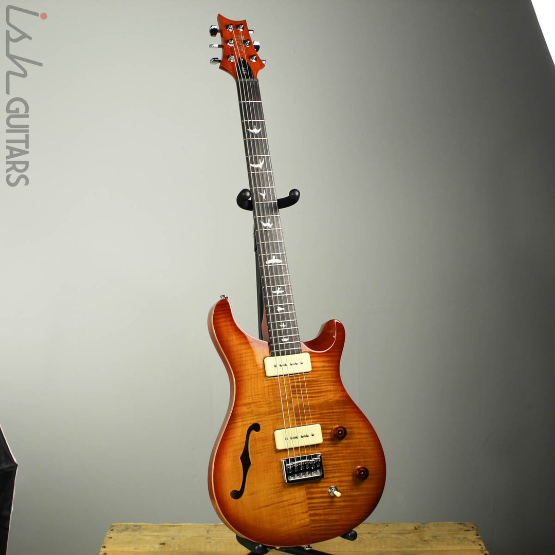2018 Paul Reed Smith SE 277SH Baritone Semi Hollow Soapbar Vintage Sunburst