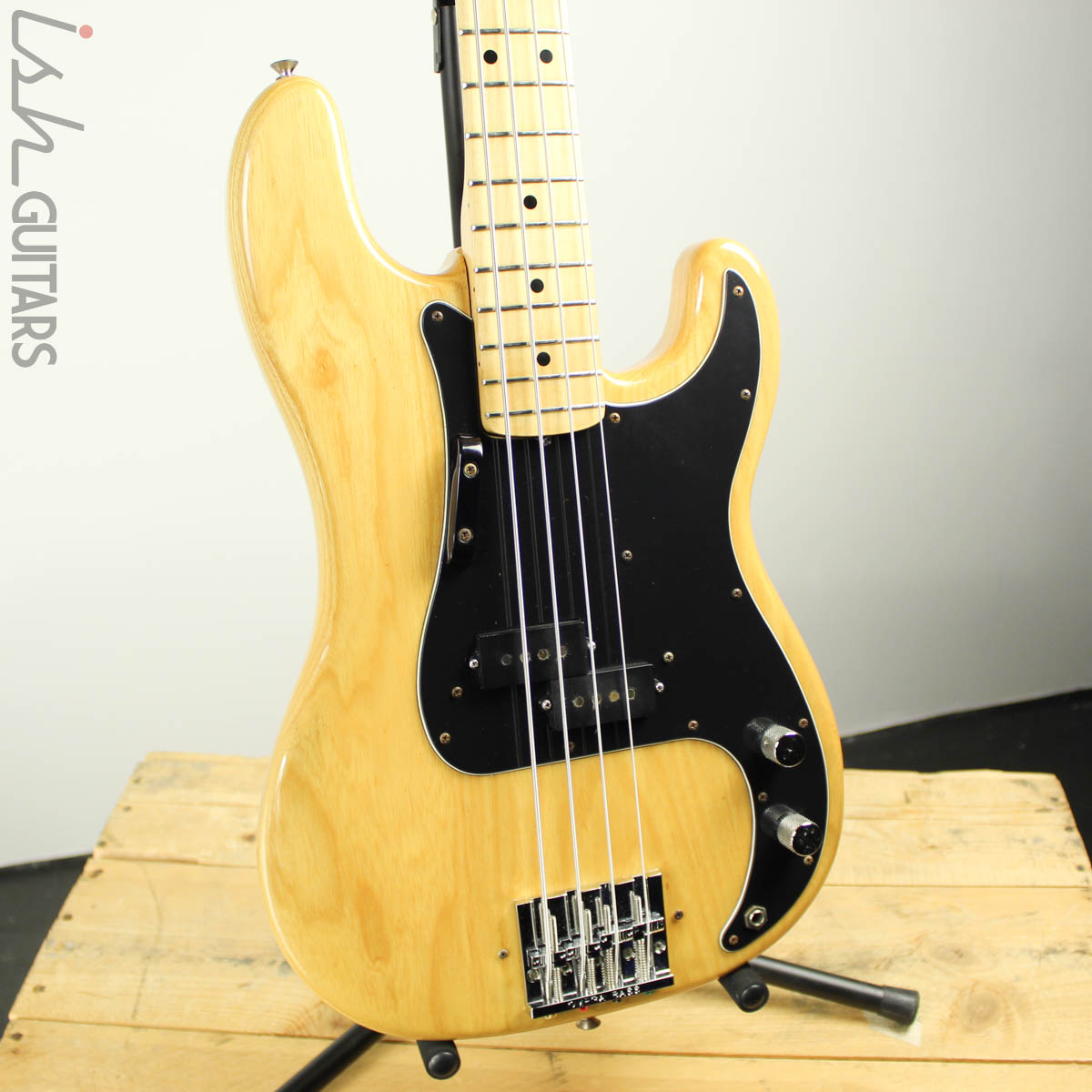 1978 Fender Precision Bass Natural – Ish Guitars