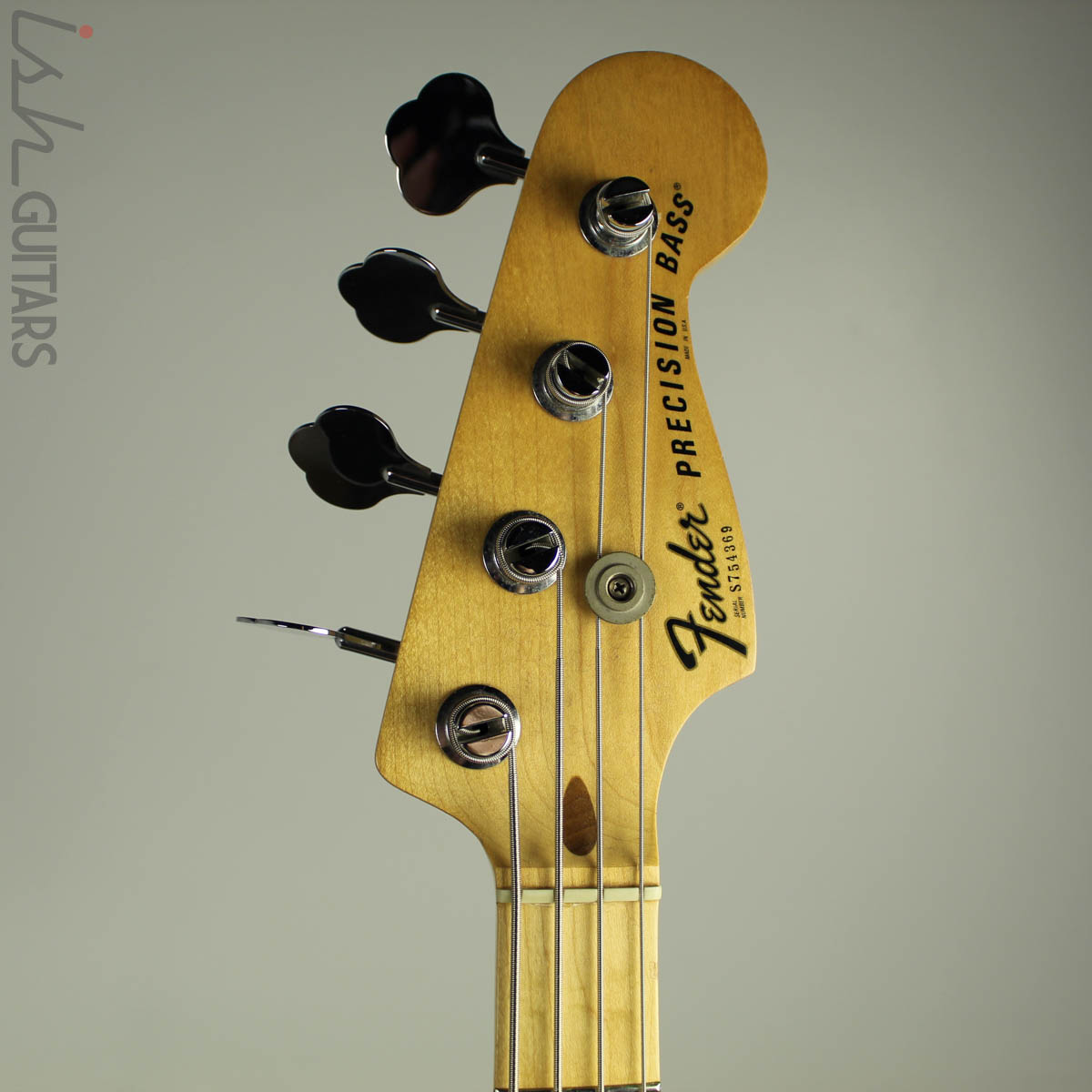 1978 Fender Precision Bass Natural – Ish Guitars