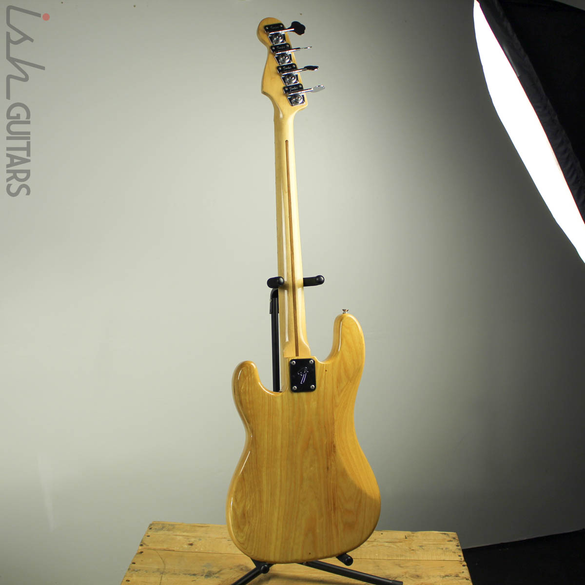 1978 Fender Precision Bass Natural – Ish Guitars