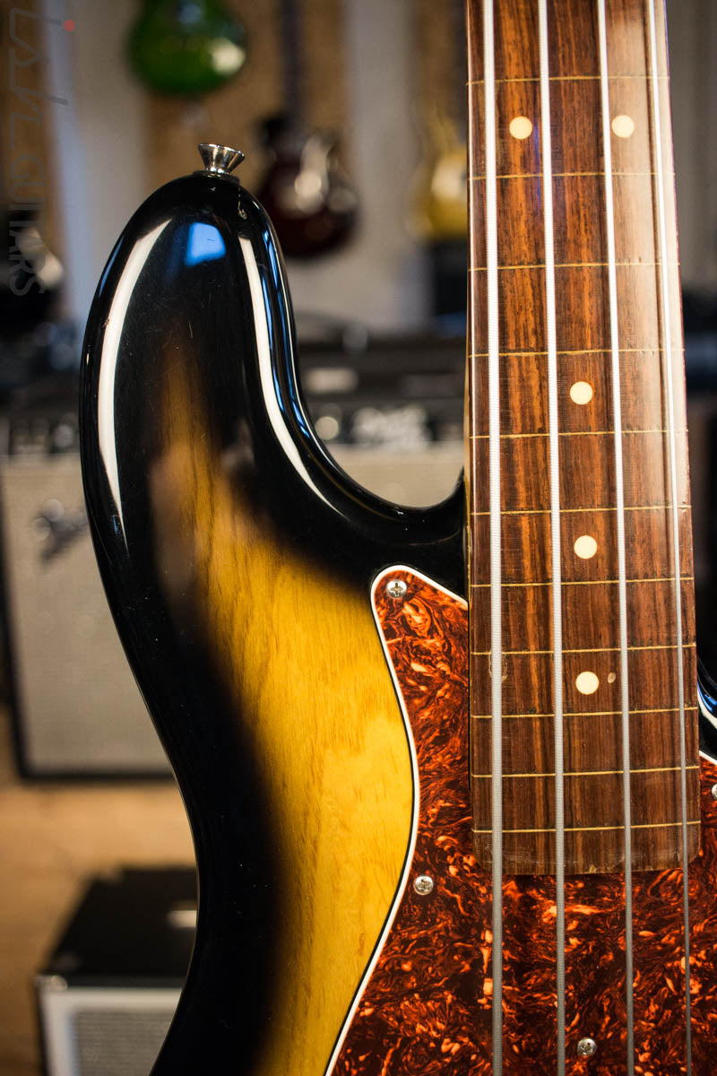 Early 90’s Schecter California Custom Fretless Jazz Bass