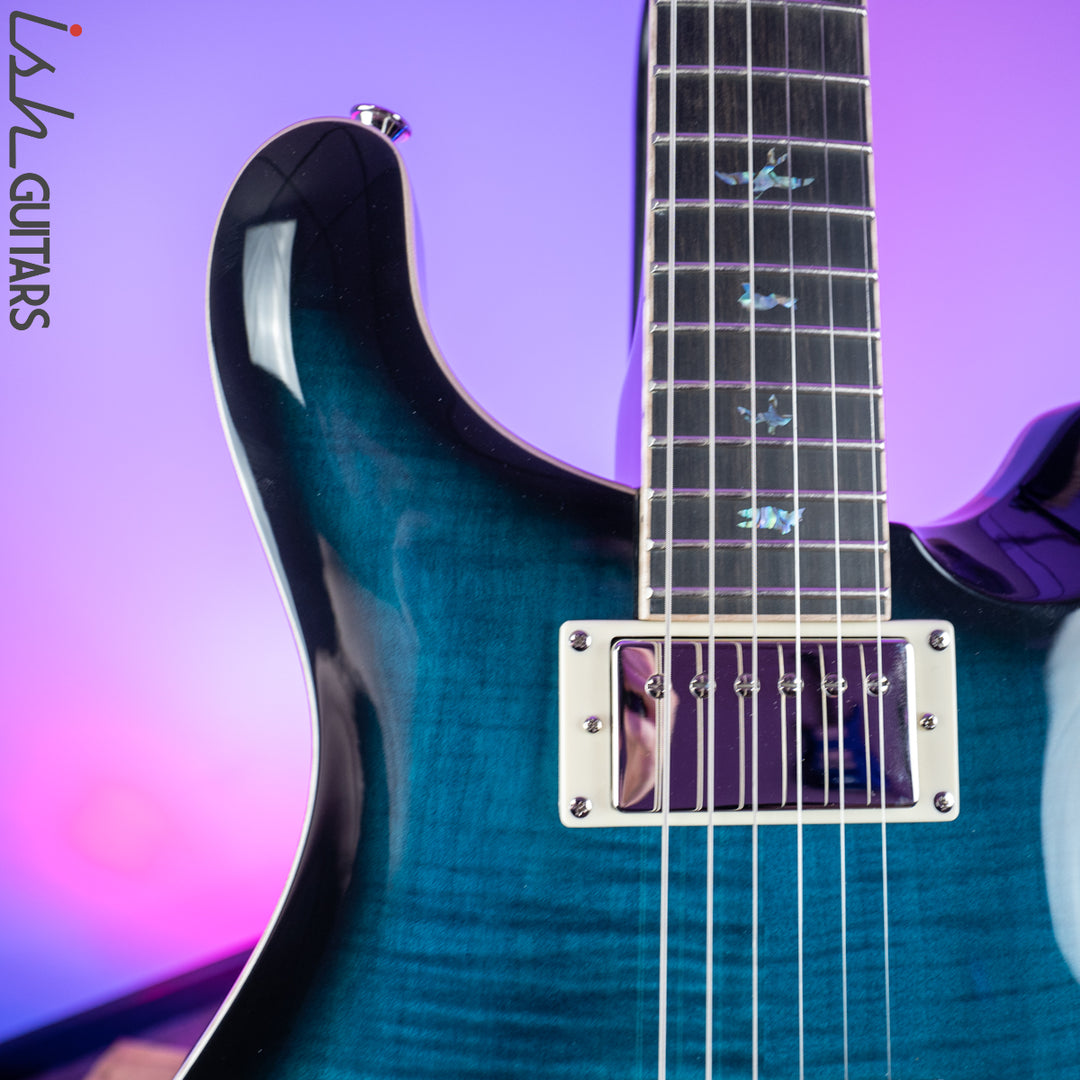 2020 PRS Paul Reed Smith SE Hollowbody II Piezo Peacock Blue