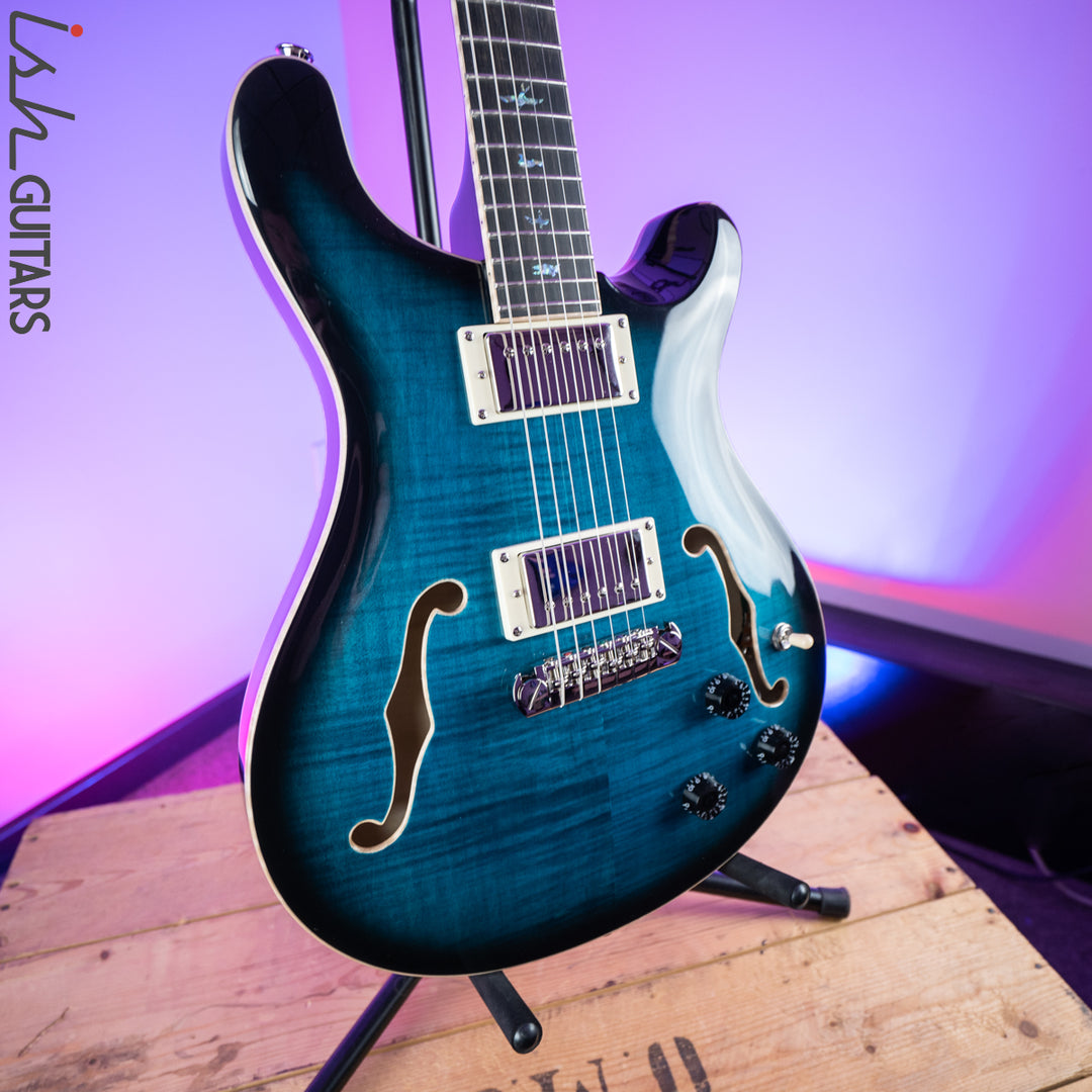 2020 PRS Paul Reed Smith SE Hollowbody II Piezo Peacock Blue