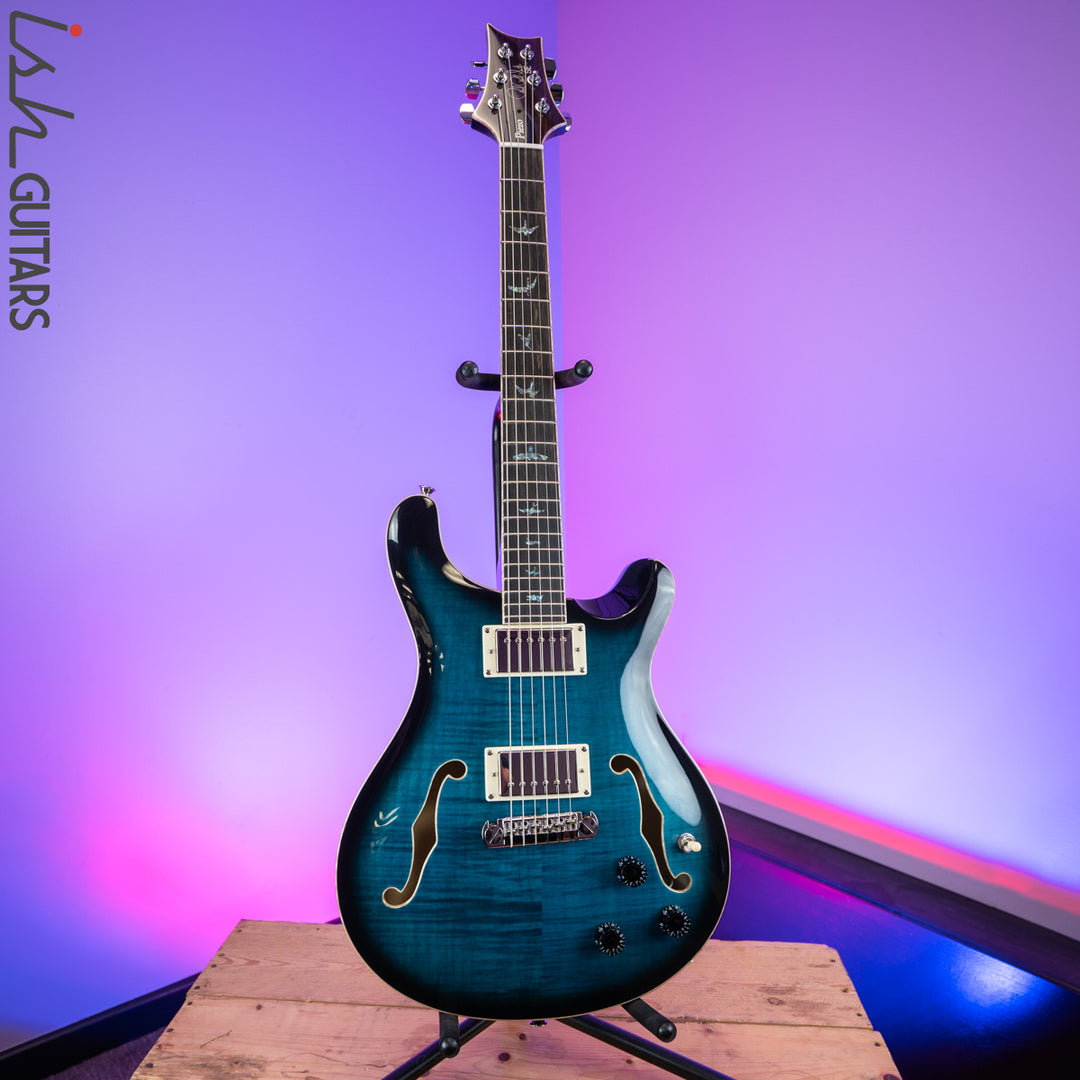2020 PRS Paul Reed Smith SE Hollowbody II Piezo Peacock Blue