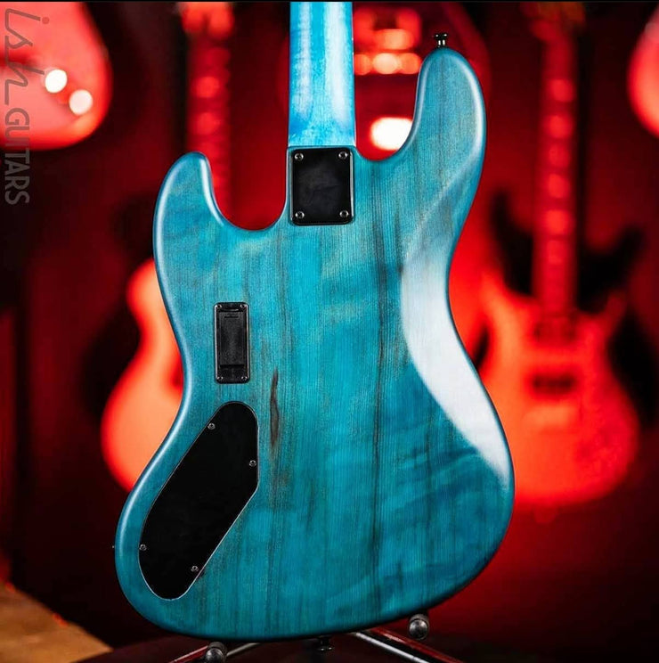 Spector Coda 4 Deluxe Ish Limited Coral Blue