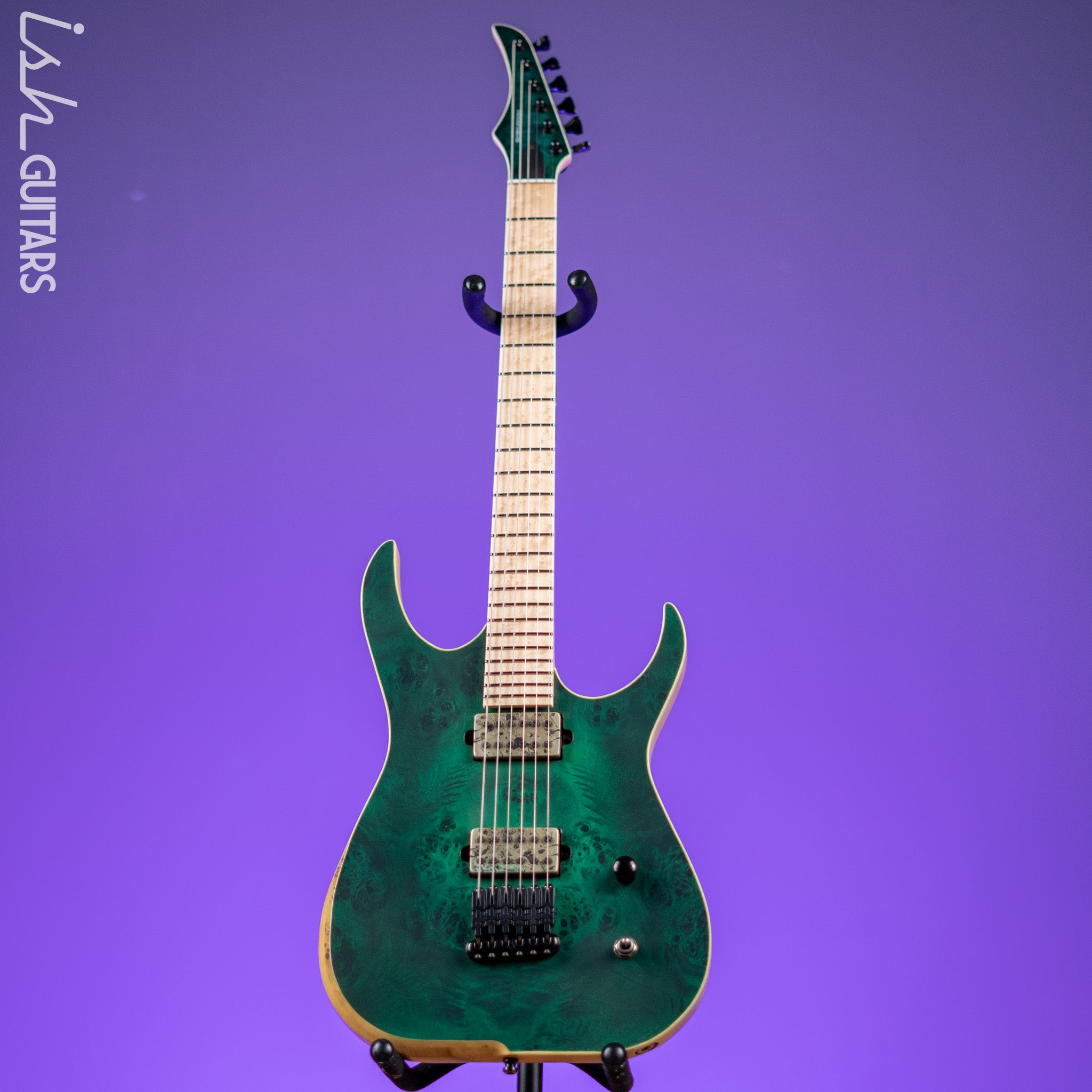 ギター skervesen rapter6 Skervesen Raptor 6 Green Burl – Ish Guitars