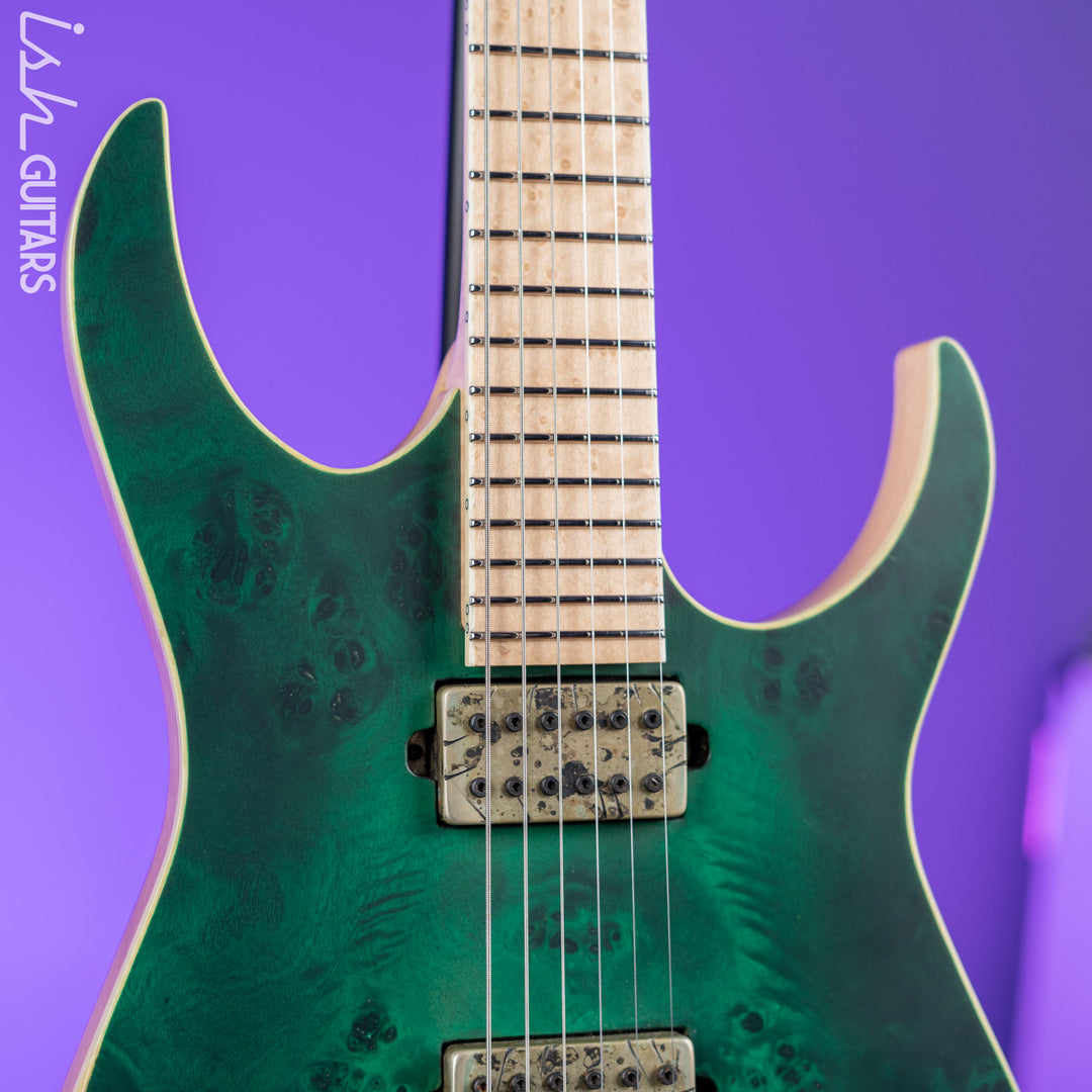 Skervesen Raptor 6 Green Burl