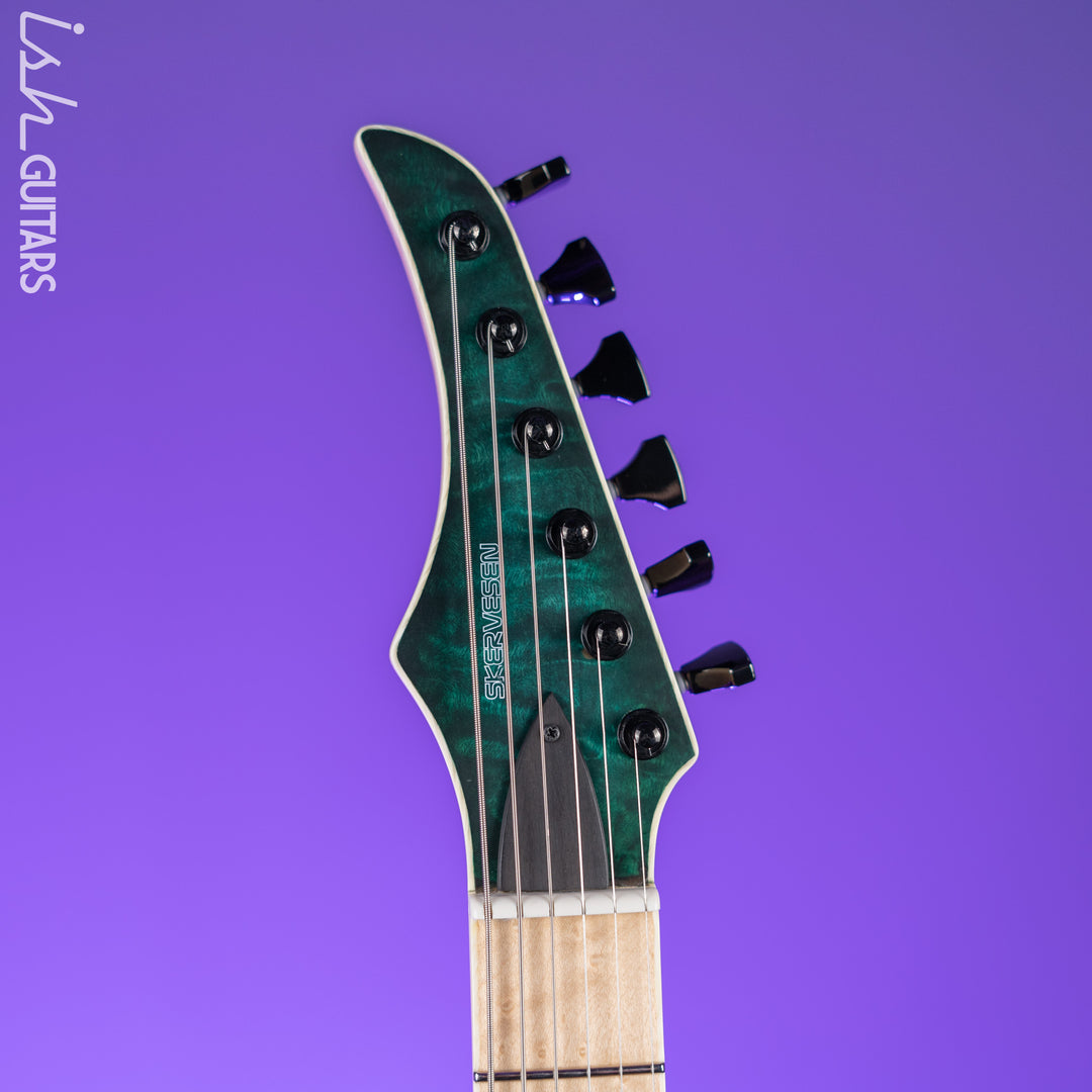 Skervesen Raptor 6 Green Burl