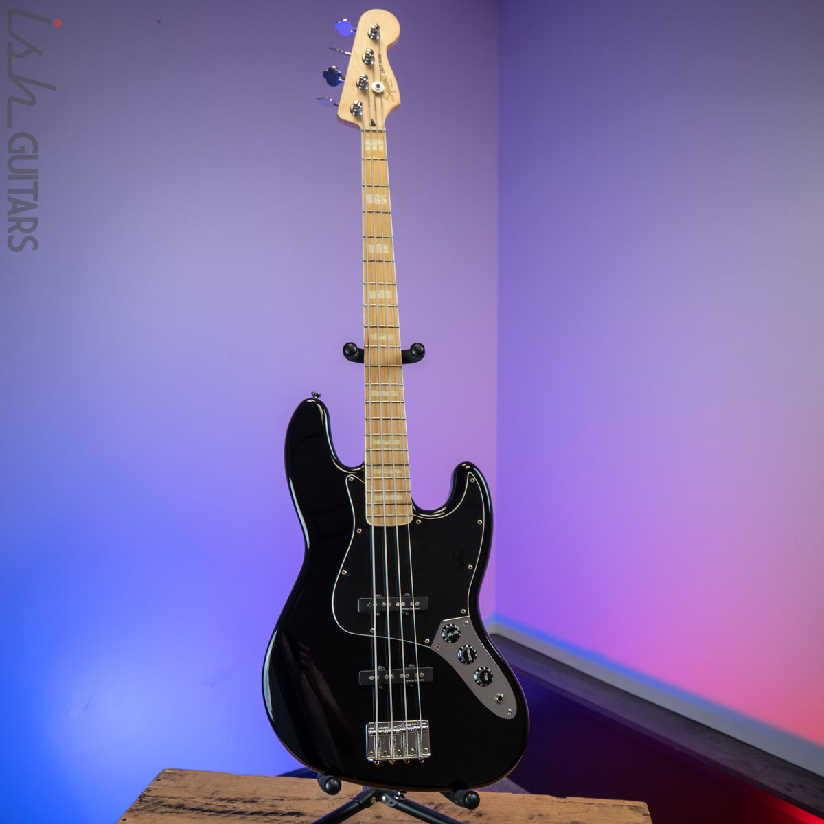 2000's Squier Vintage Modified Jazz Bass '77 Black – Ish Guitars
