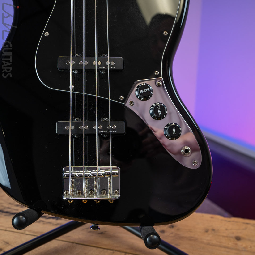 2000's Squier Vintage Modified Jazz Bass '77 Black – Ish Guitars