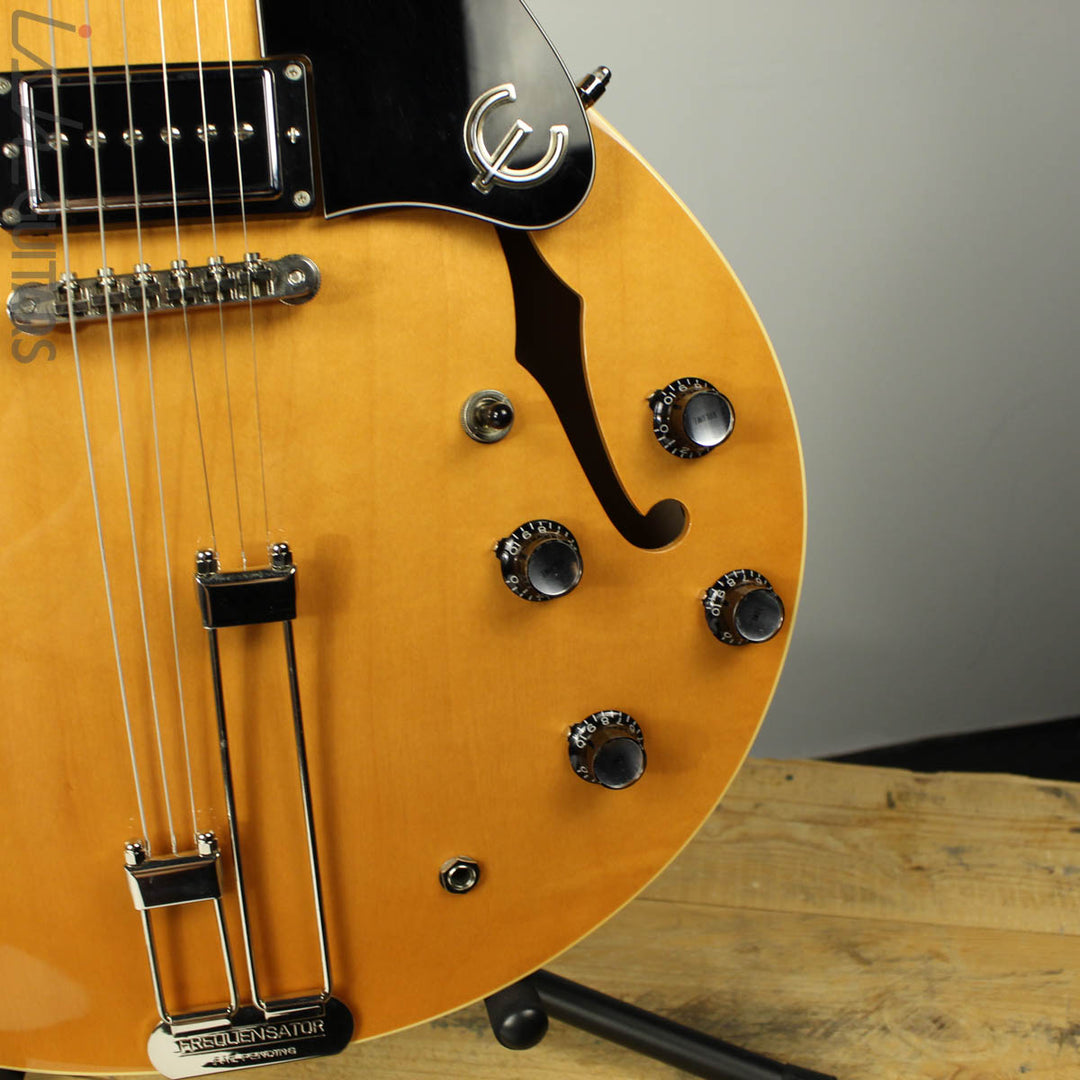 2007 Epiphone Valensi Riviera P94 Elitist Antique Natural