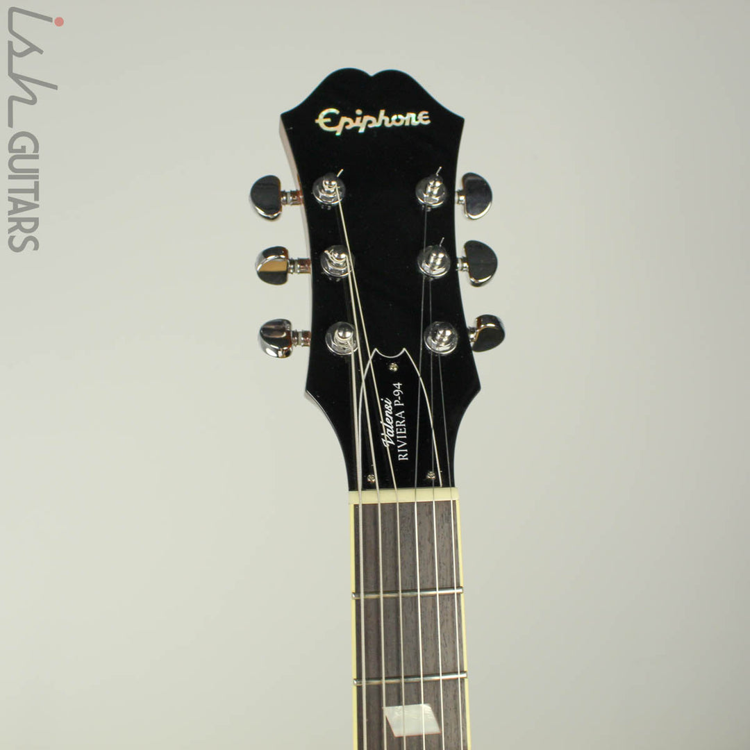2007 Epiphone Valensi Riviera P94 Elitist Antique Natural