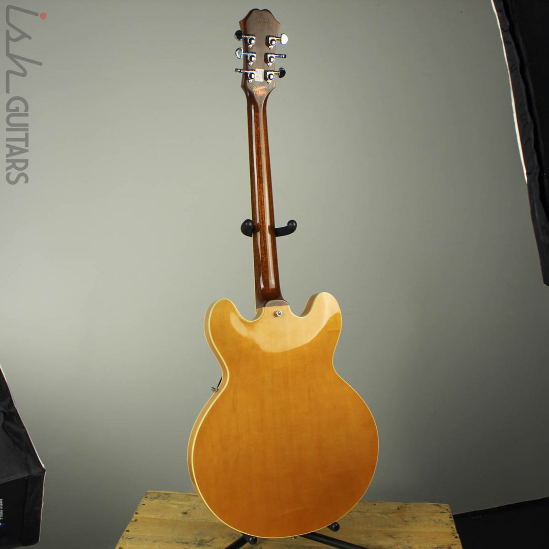 2007 Epiphone Valensi Riviera P94 Elitist Antique Natural