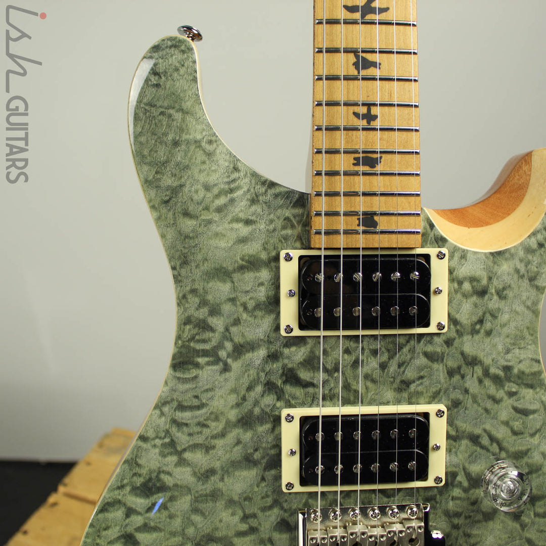 2019 Paul Reed Smith PRS SE Custom 24 Roasted Maple Limited Trampas Green