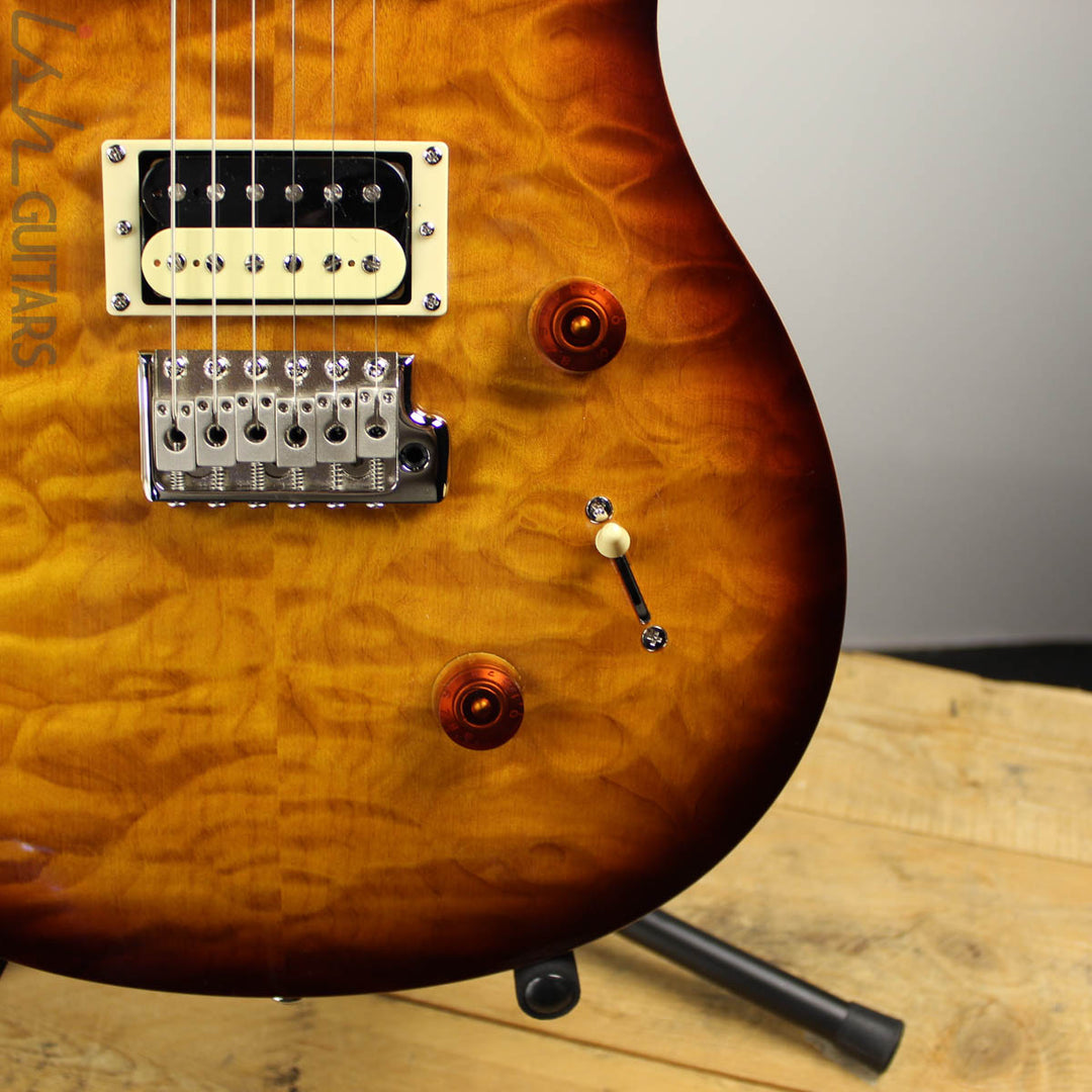 2019 Paul Reed Smith PRS SE Custom 24 Roasted Maple Limited Tobacco Sunburst