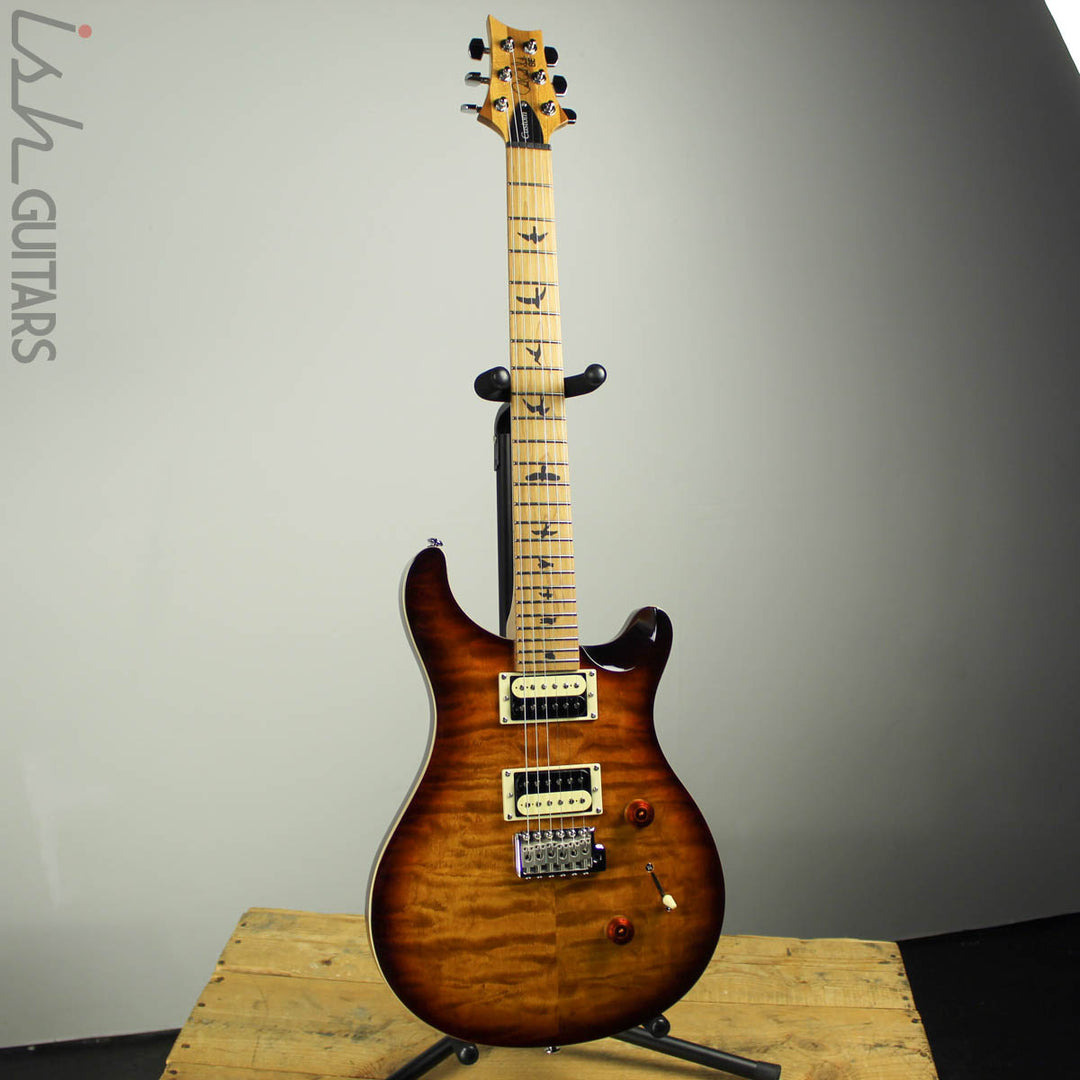 2019 Paul Reed Smith PRS SE Custom 24 Roasted Maple Limited Tobacco Sunburst