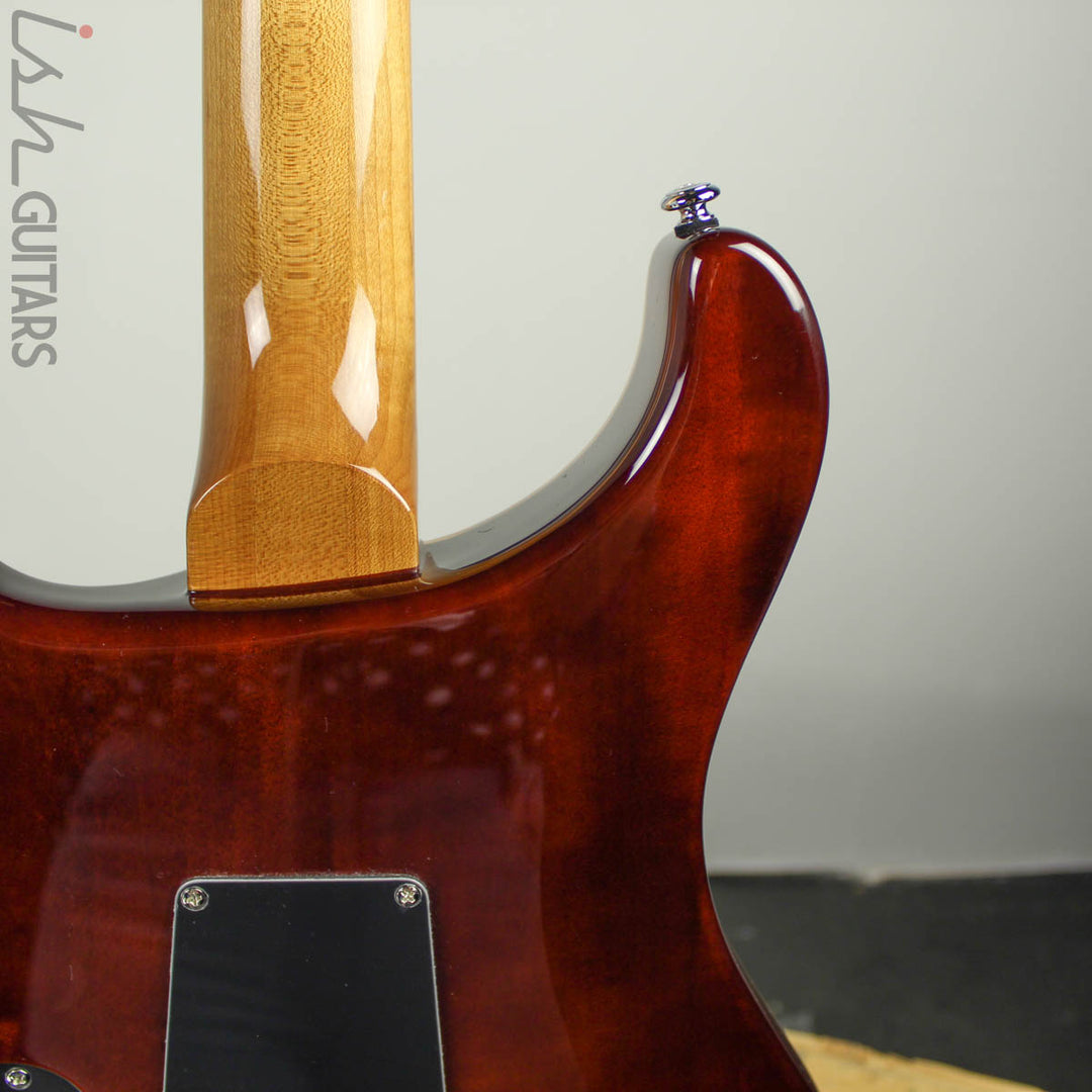 2019 Paul Reed Smith PRS SE Custom 24 Roasted Maple Limited Tobacco Sunburst