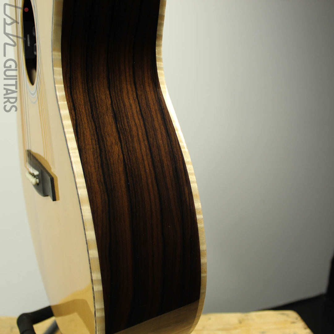 2019 PRS SE T60E Tonare Acoustic Electric Ziricote Back and Sides
