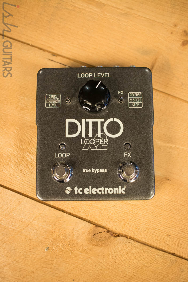 tc electronic ditto x2 looper pedal TC Electronic Ditto X2 Looper – Ish Guitars
